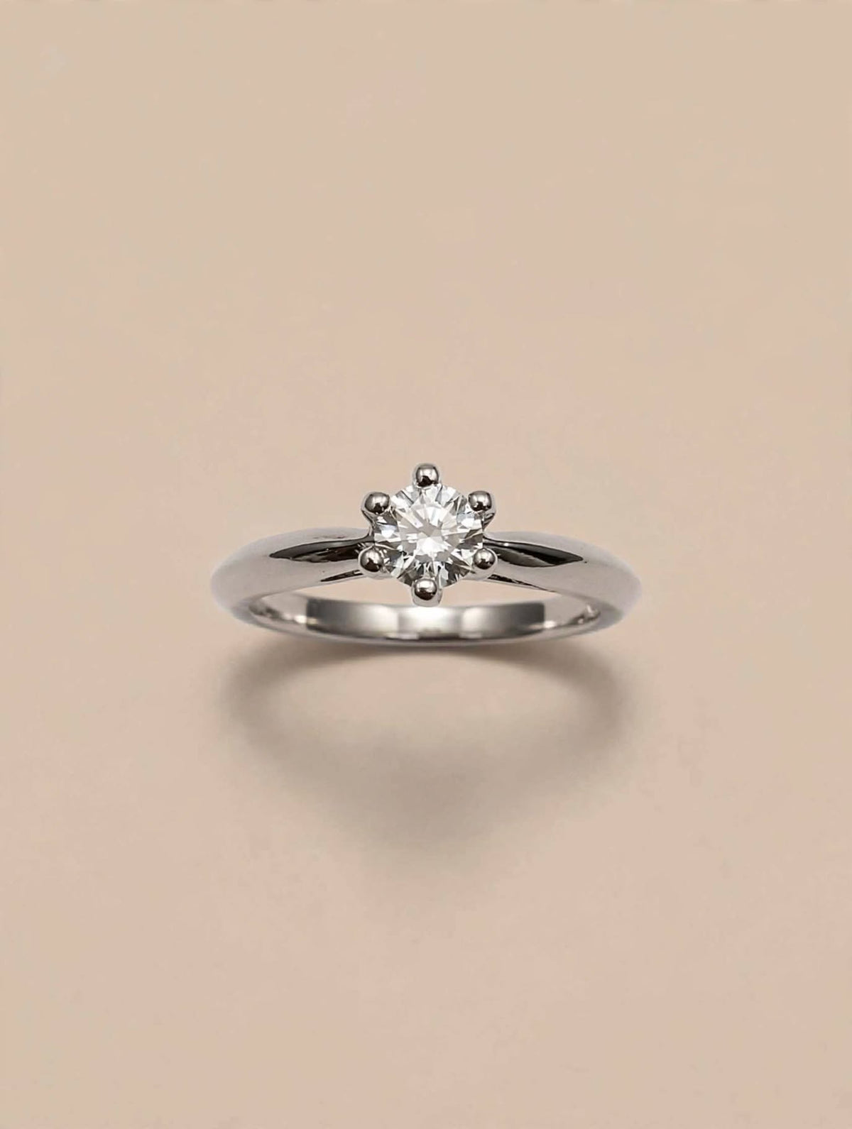 Classic Six-Prong Solitaire Ring