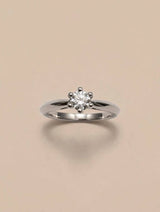 Classic Six-Prong Solitaire Ring