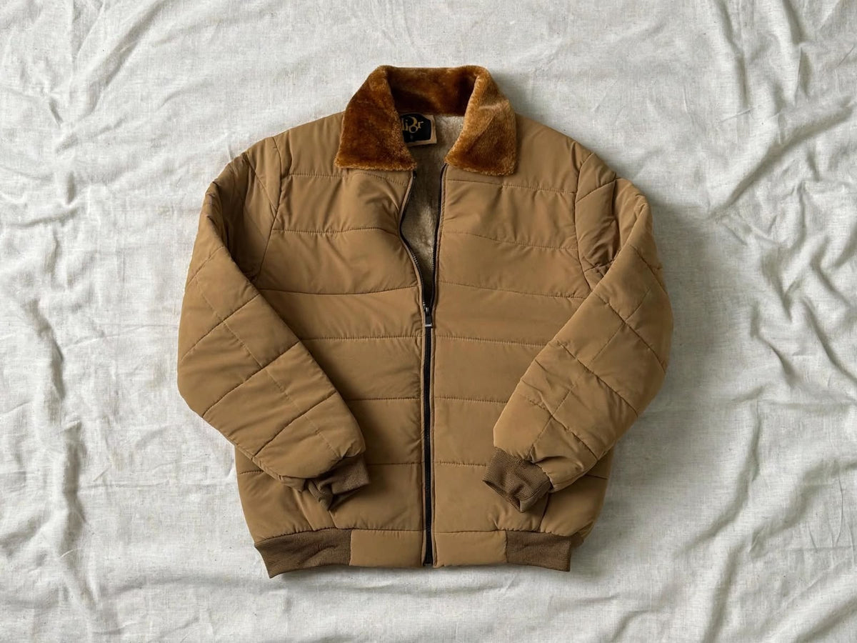 Fur Collar Puffer Bomber
