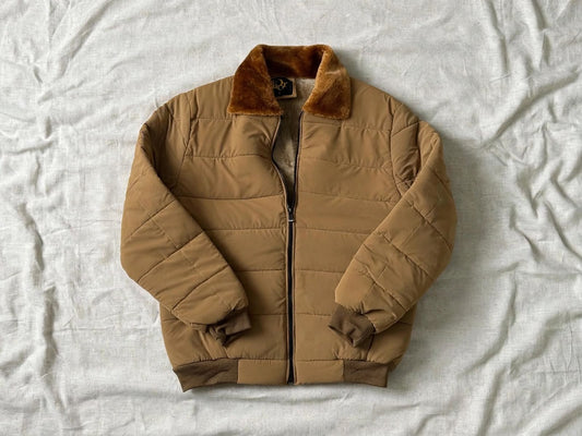 Fur Collar Puffer Bomber