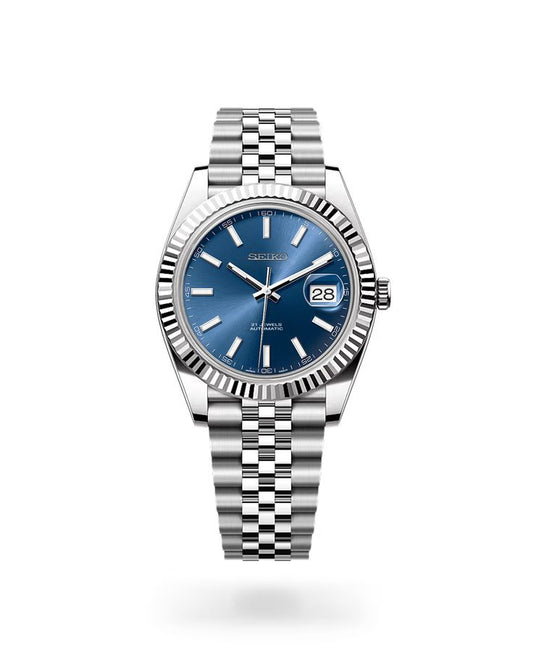 ⌚ Luxury Stainless Steel Watch – Rolex Inspired Design