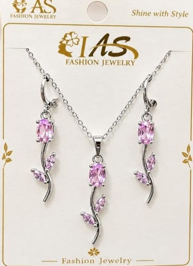 Tulip Stem Pendant Set