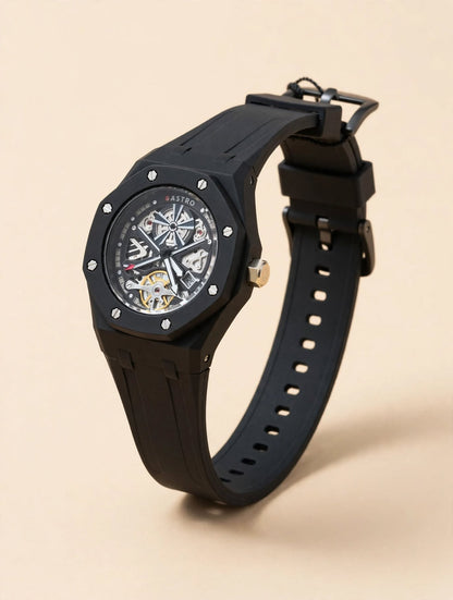 GASTRO Skeleton Dial Sports Watch