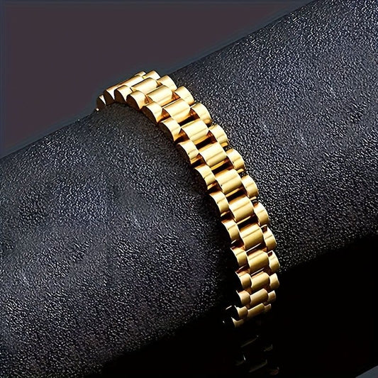 High Quality Stainless Steel King Crown Bracelet Set
