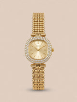 SKMEI Golden Crystal Women's Watch